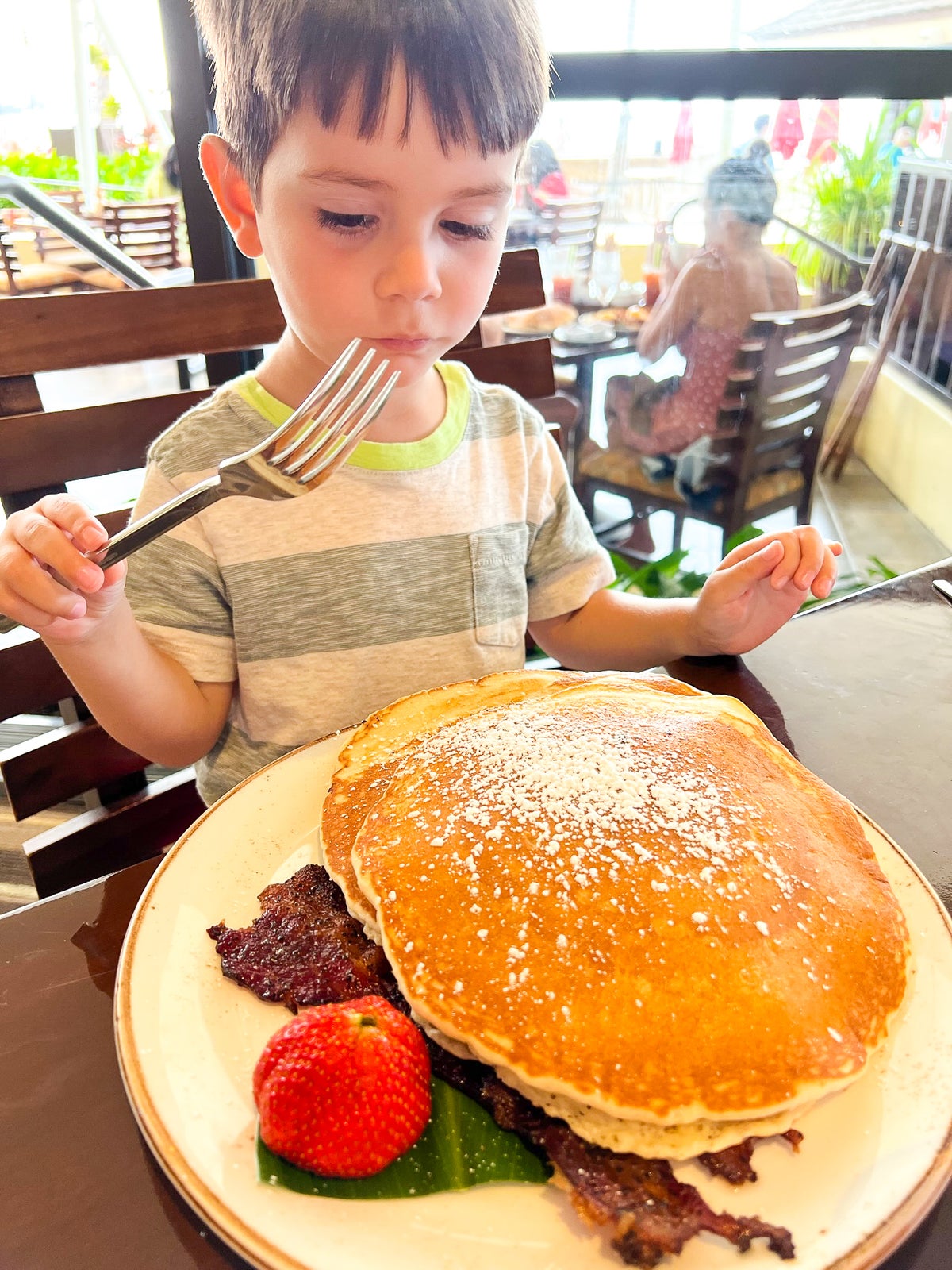 Sheraton Waikiki breakfast pancake
