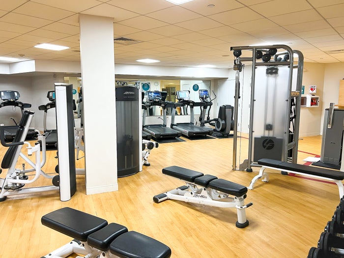 Sheraton Waikiki fitness center machines