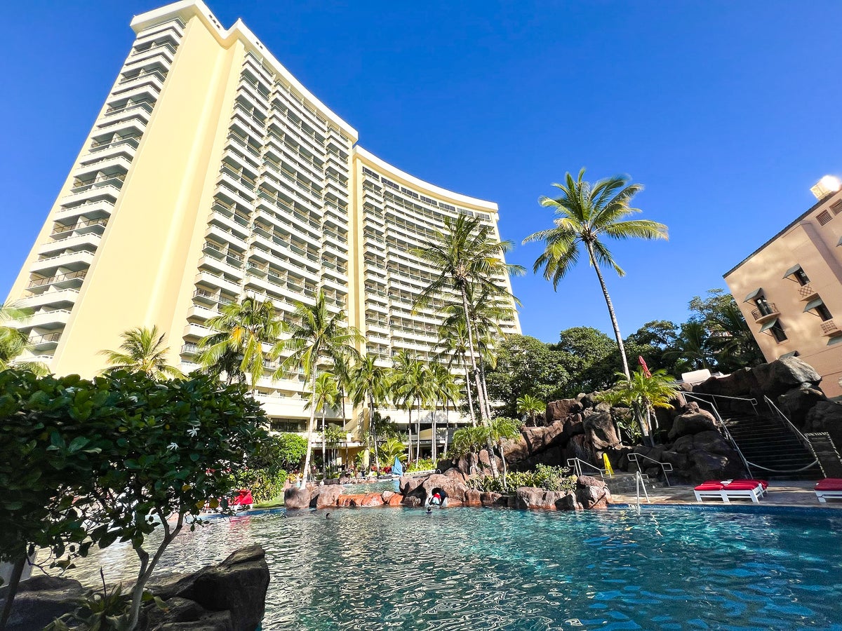 Sheraton Waikiki pool view