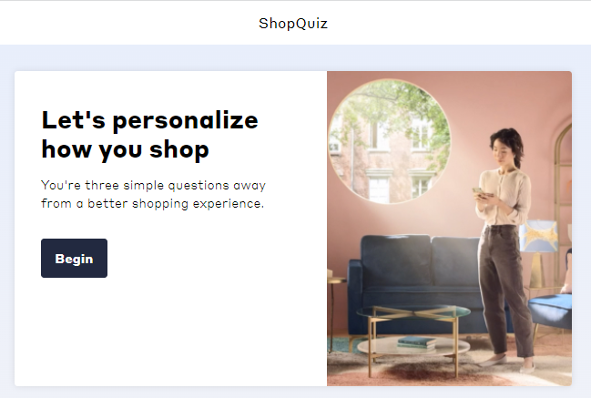 ShopRunner registration quiz