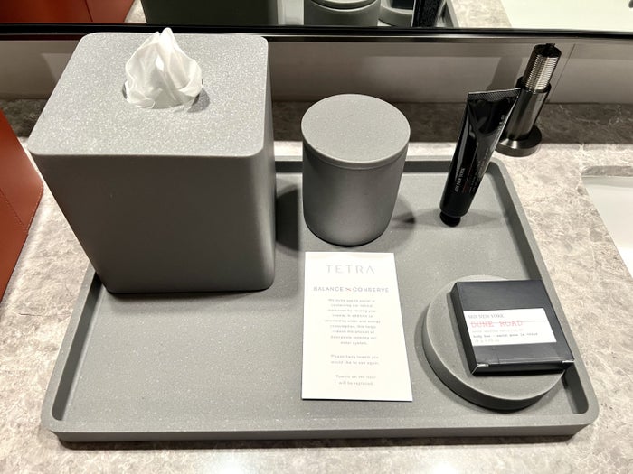TETRA Hotel Autograph Collection suite bathroom amenities
