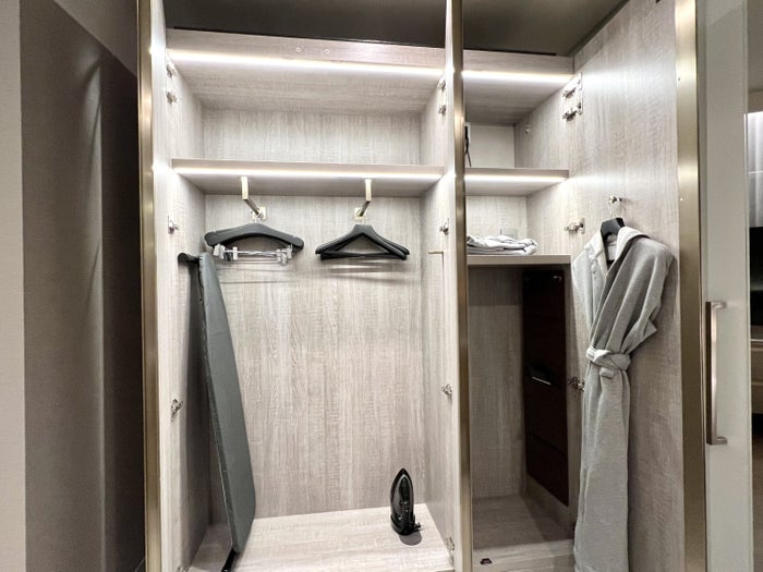 TETRA Hotel Autograph Collection suite wardrobe