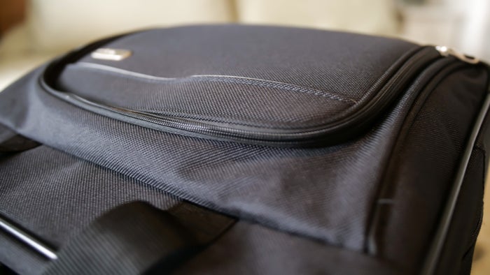 Travel briefcase material