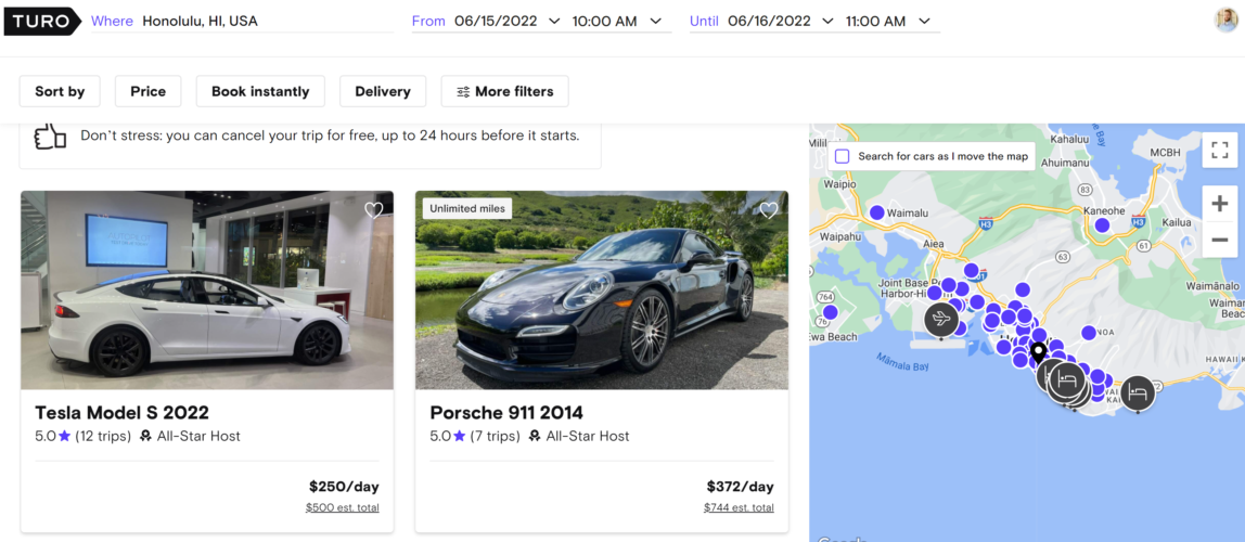 My Experience Renting a Car With Turo [Car Sharing Marketplace]