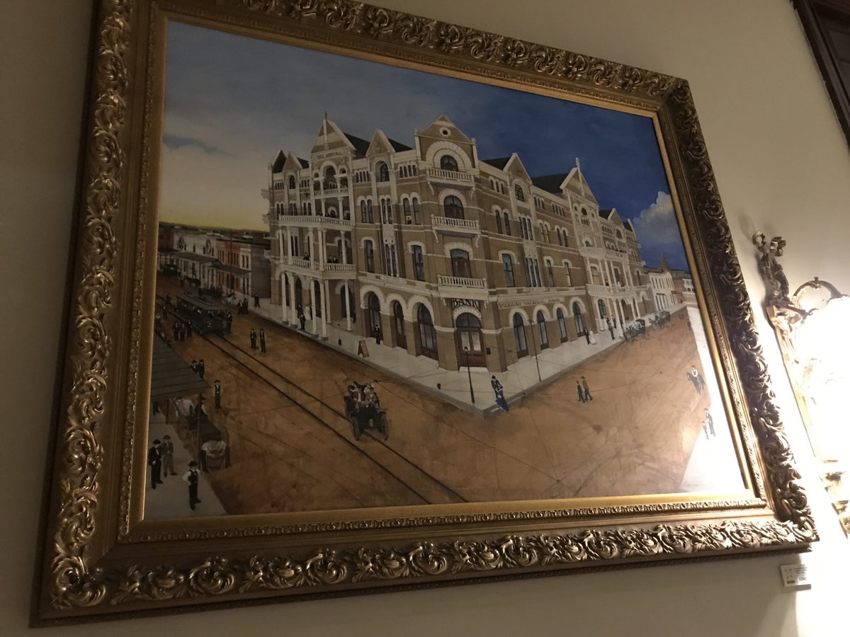 Art depicts former views of The Driskill