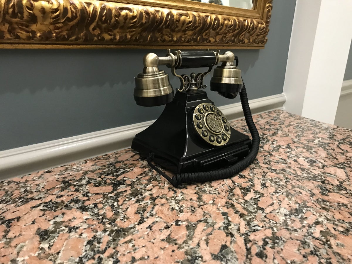 Old fashioned phone at The Driskill Austin
