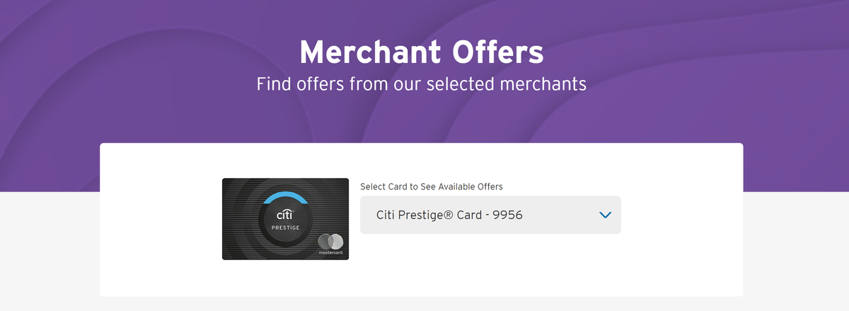 Citi Merchant Offers