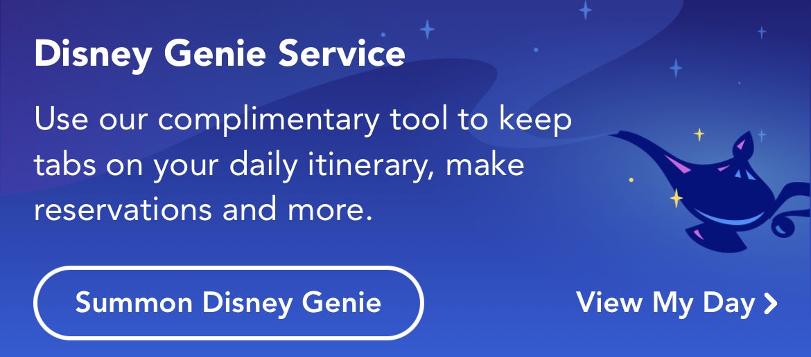 Disney Genie Service app