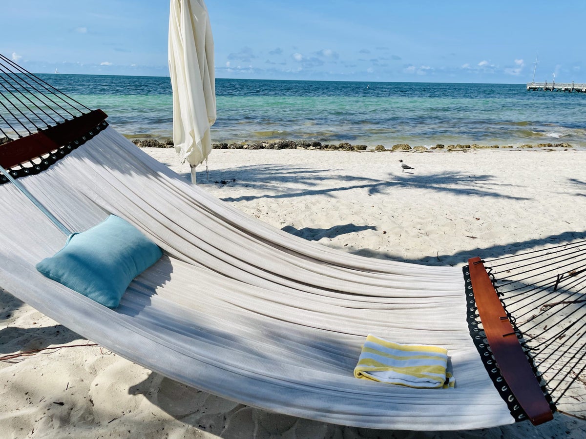 Casa Marina beach hammock