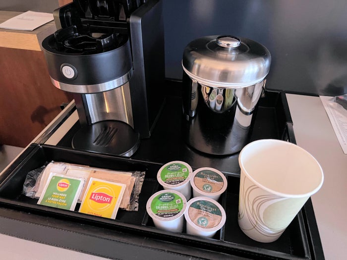 Hyatt Centric Fisherman's Wharf San Francisco in room coffee
