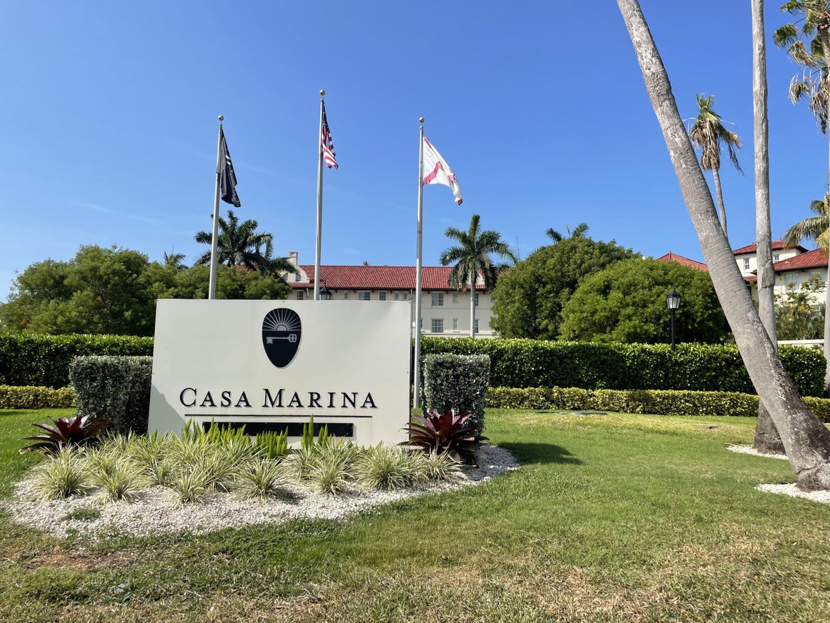 Casa Marina front lawn