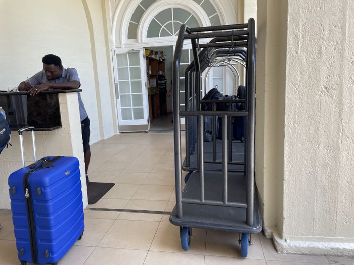 Valet station at Casa Marina Key West