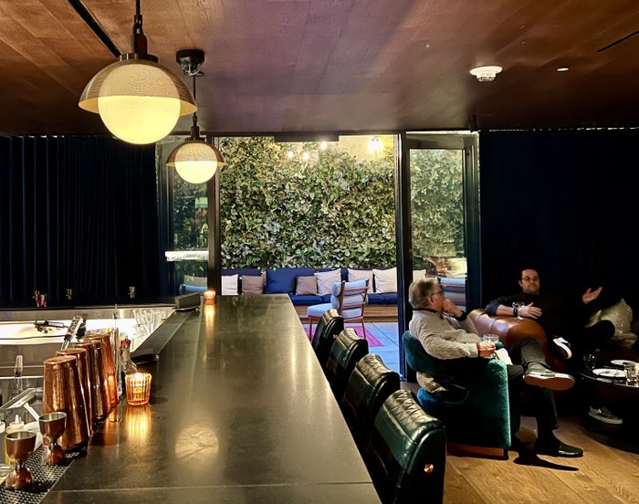 Moxy East Village Alphabet Bar Café bar