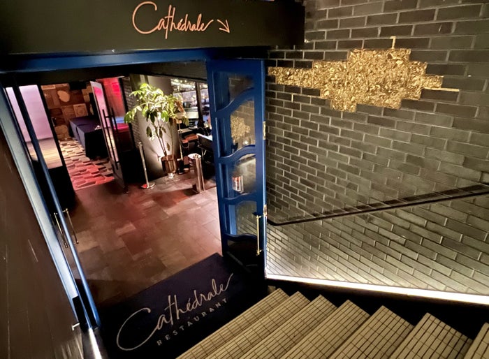 Moxy East Village Cathédrale entrance