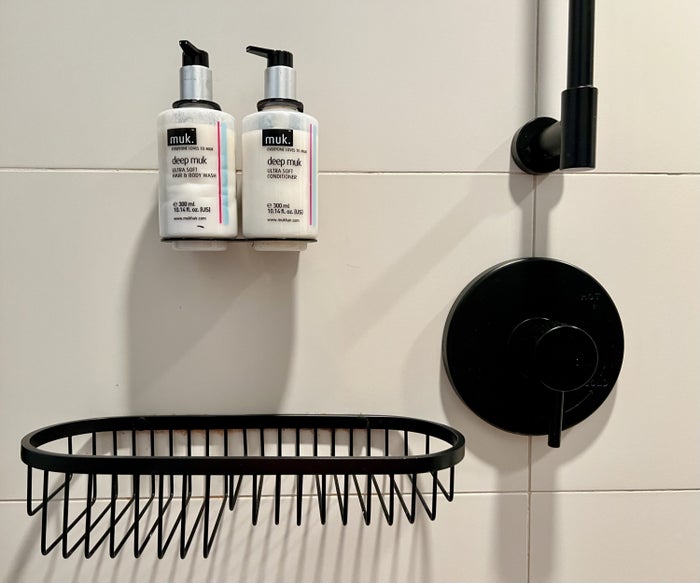 Moxy East Village bathroom shower amenities