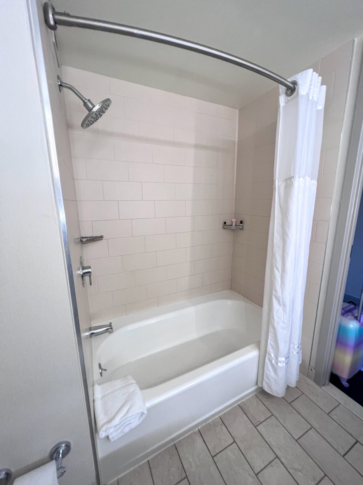 Shower in 1 king and 1 double bed room at Hyatt Centric Fisherman's Wharf San Francisco