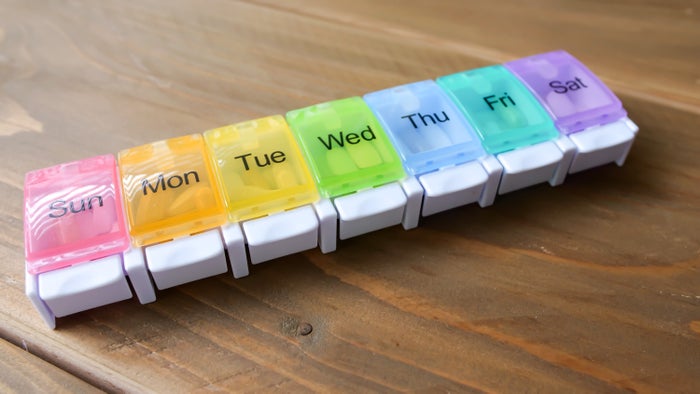 Travel Pill Organizer