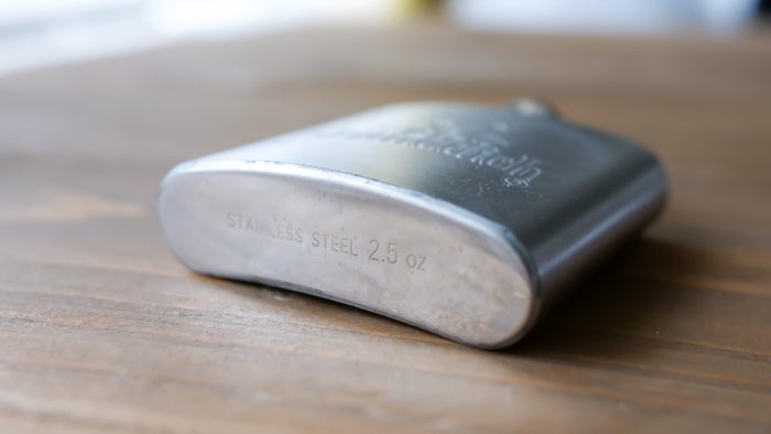 Travel flask capacity