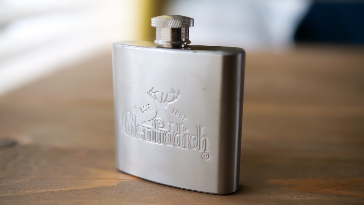 Travel flask size