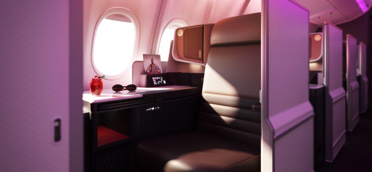 Virgin Atlantic A330NEO Upper seat