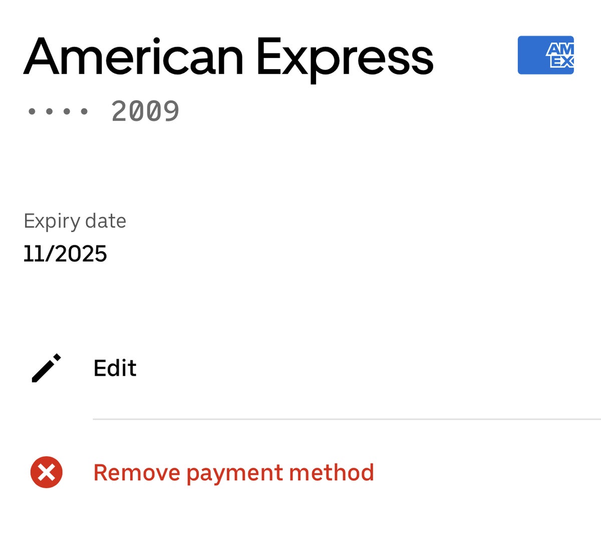 Amex Gold card details