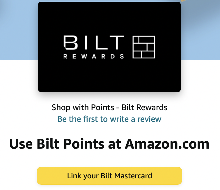 Bilt Amazon partnership