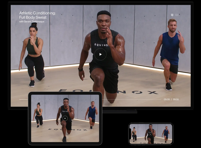 Equinox workout images