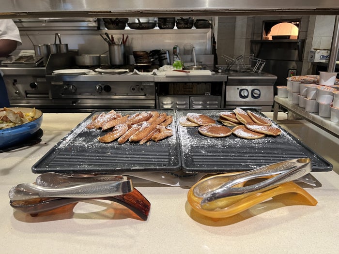 Breakfast buffet at Tanglewood