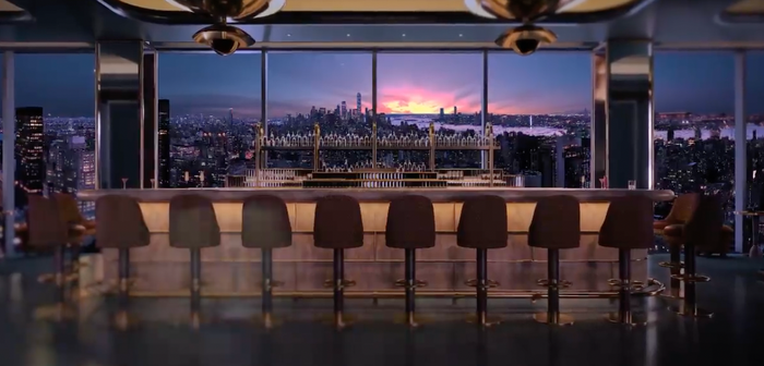 Ritz Carlton NoMad rooftop bar