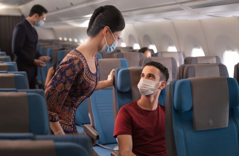 Singapore Airlines economy class