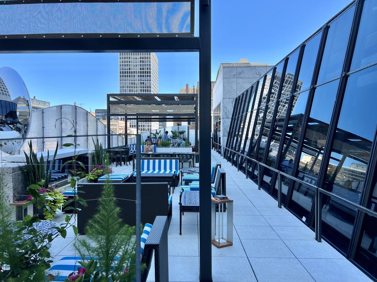 The Ritz Carlton Chicago Torali Rooftop Seating