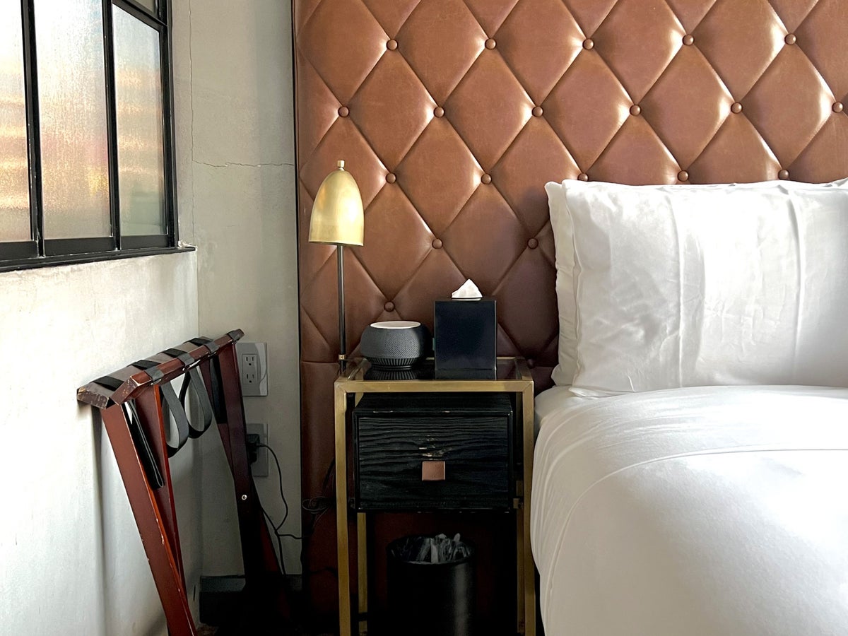 The Williamsburg Hotel bedroom bedside