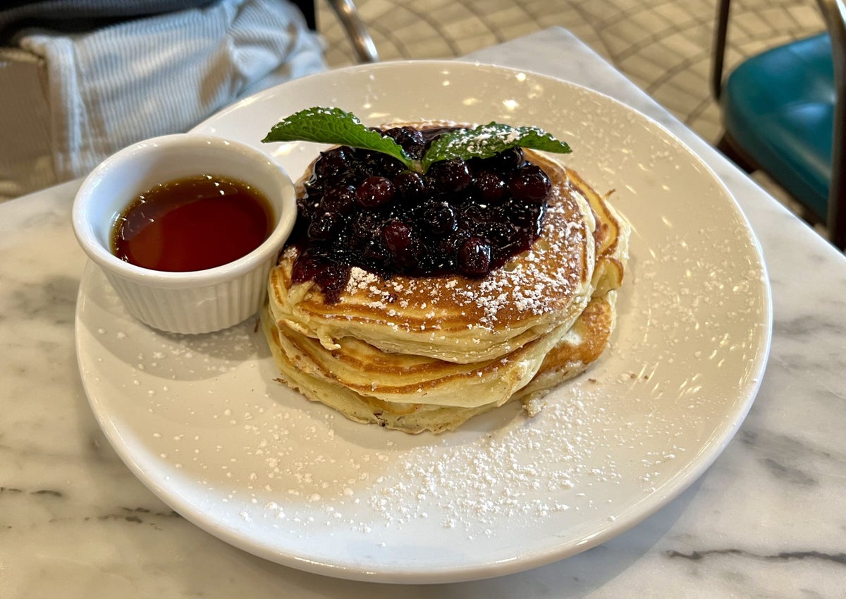 The Williamsburg Hotel breakfast pancakes