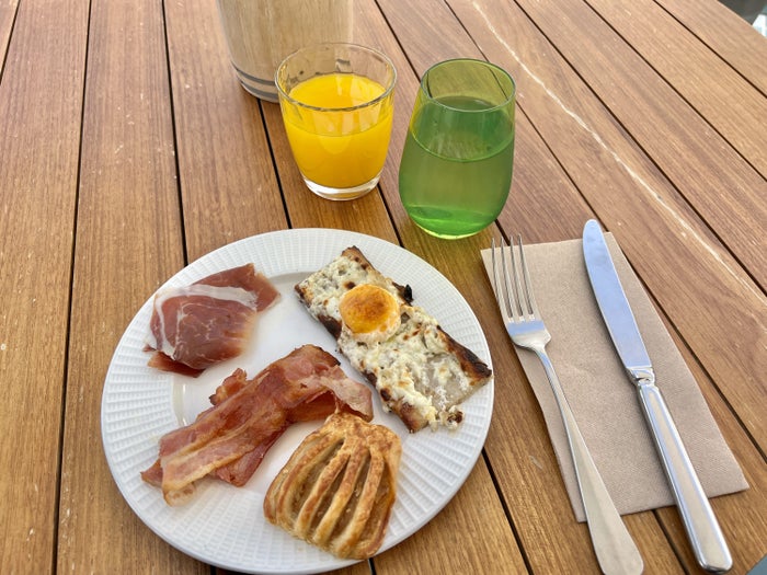 W Ibiza Breakfast Plate Ve Cafe