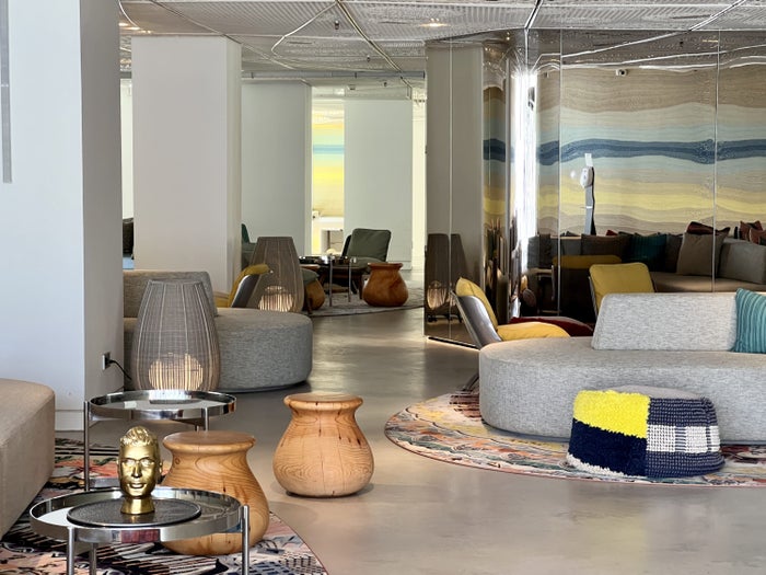 W Ibiza Check in Furniture