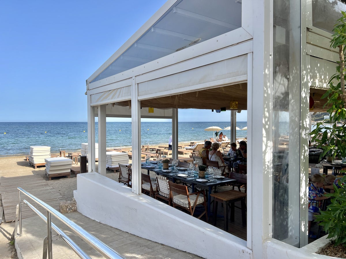 W Ibiza Chiringuito Blue Outdoor Seating