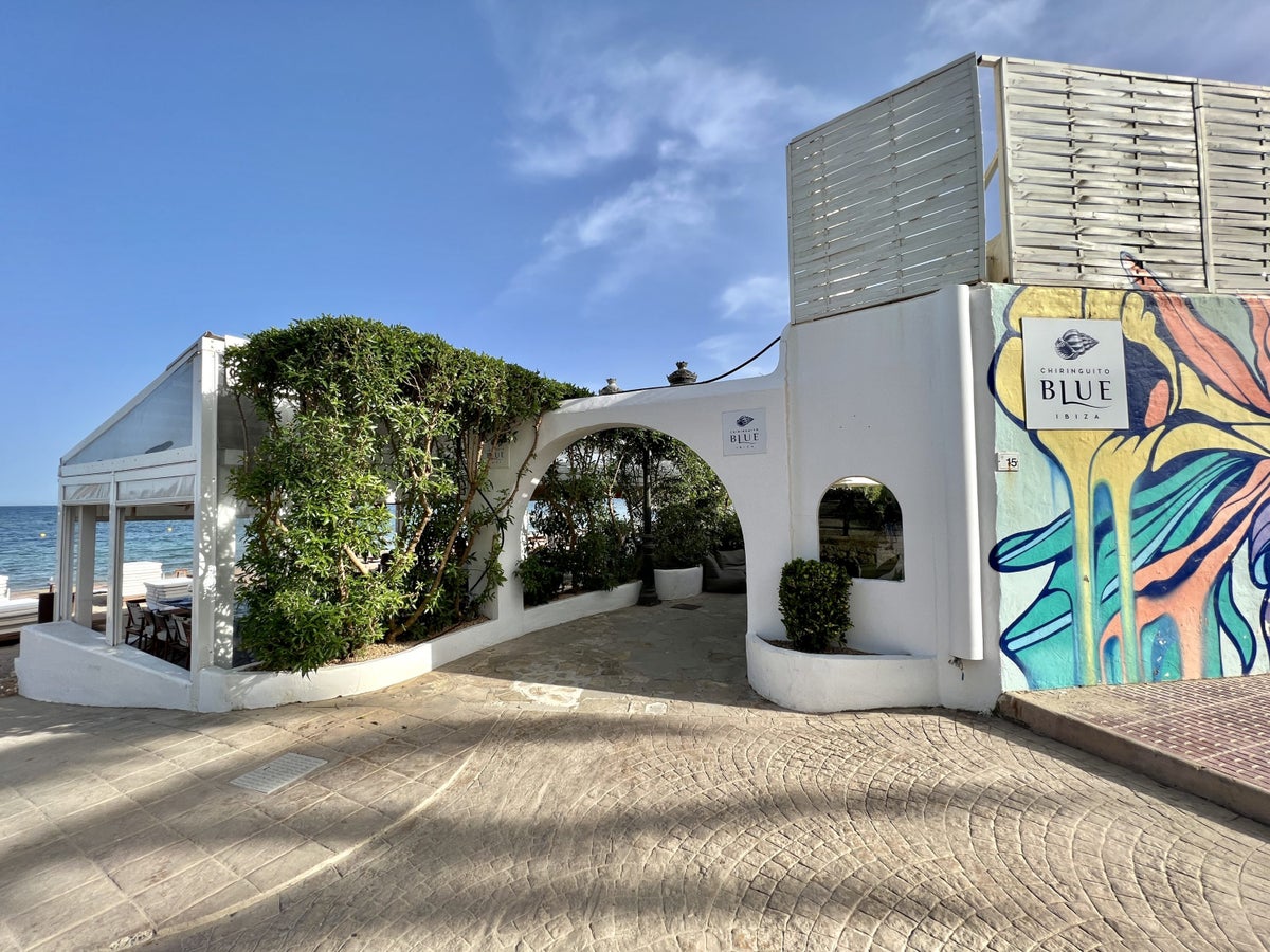 W Ibiza Chiringuito Blue Overview