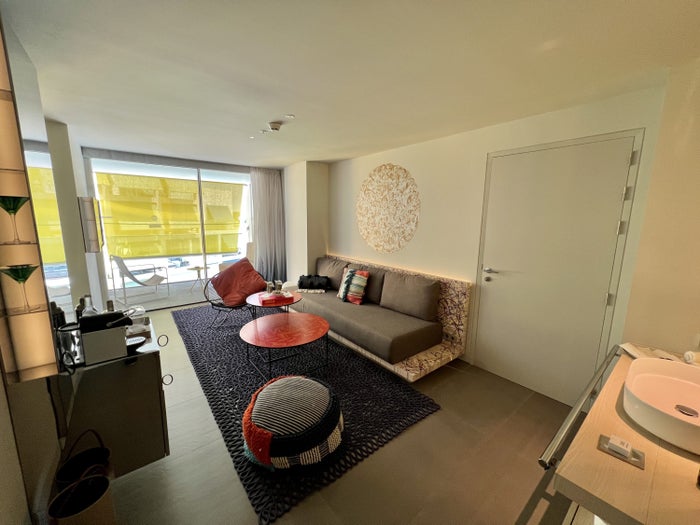 W Ibiza Living Room From Front Door
