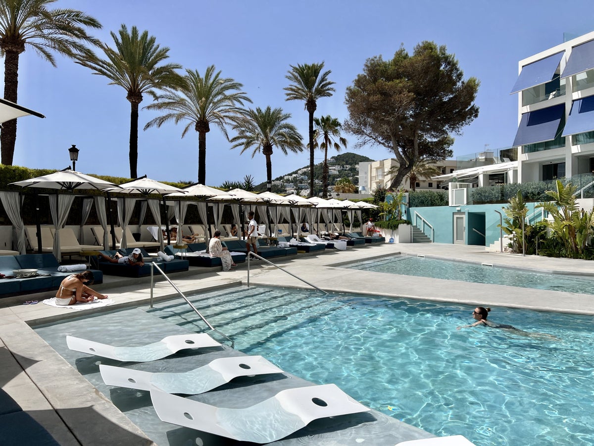 W Ibiza Pool View Toward Ocean