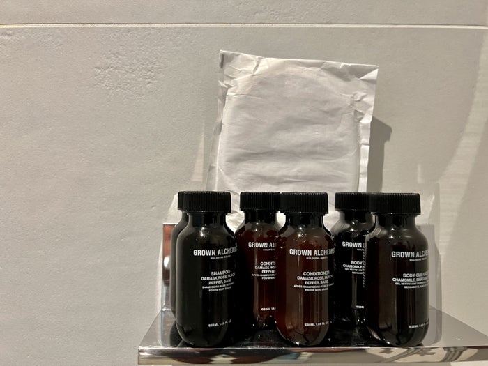 W Ibiza Shower Amenities