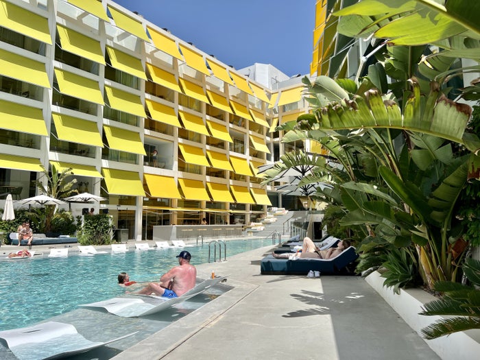 W Ibiza Wet Deck Plants
