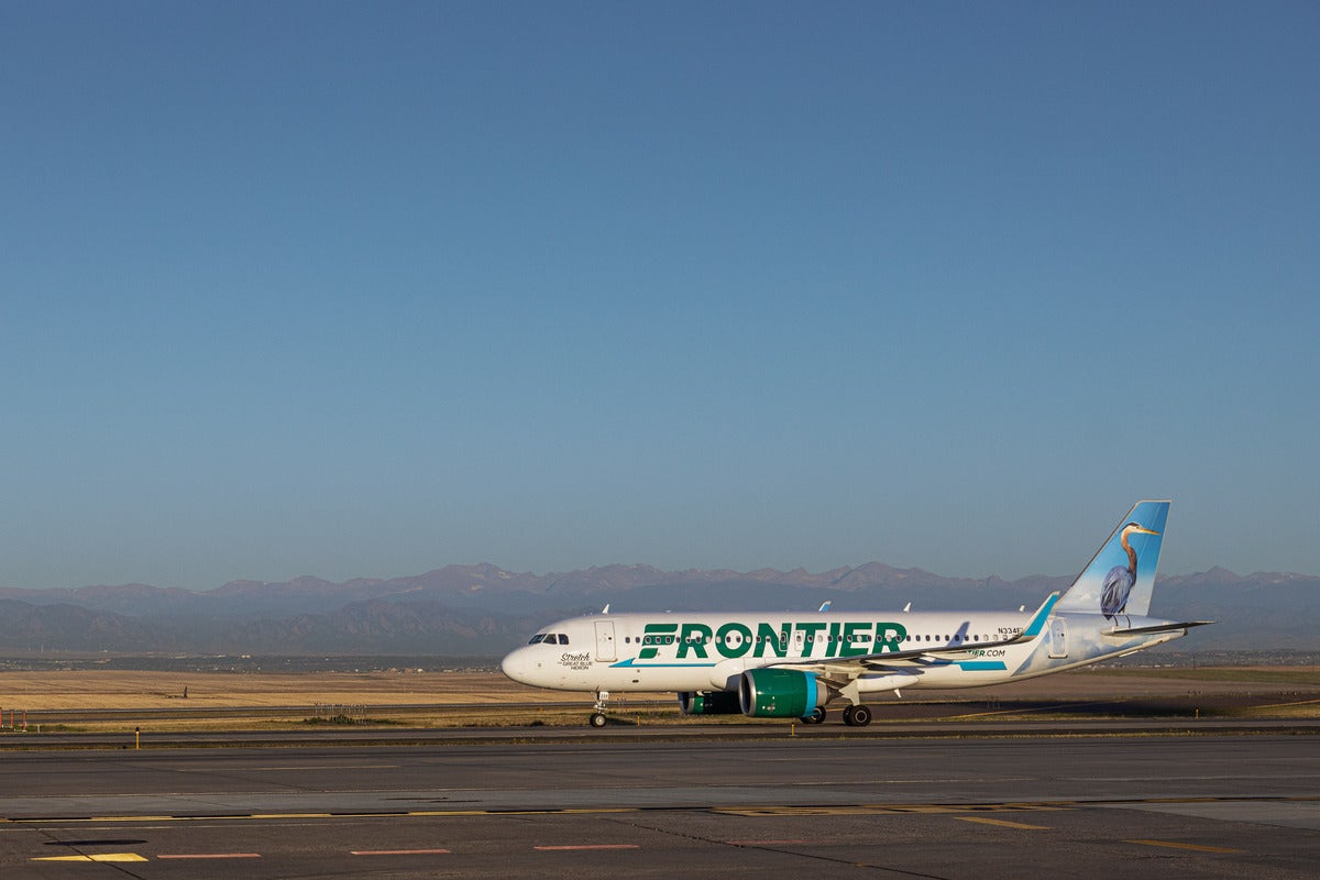 Frontier airplane