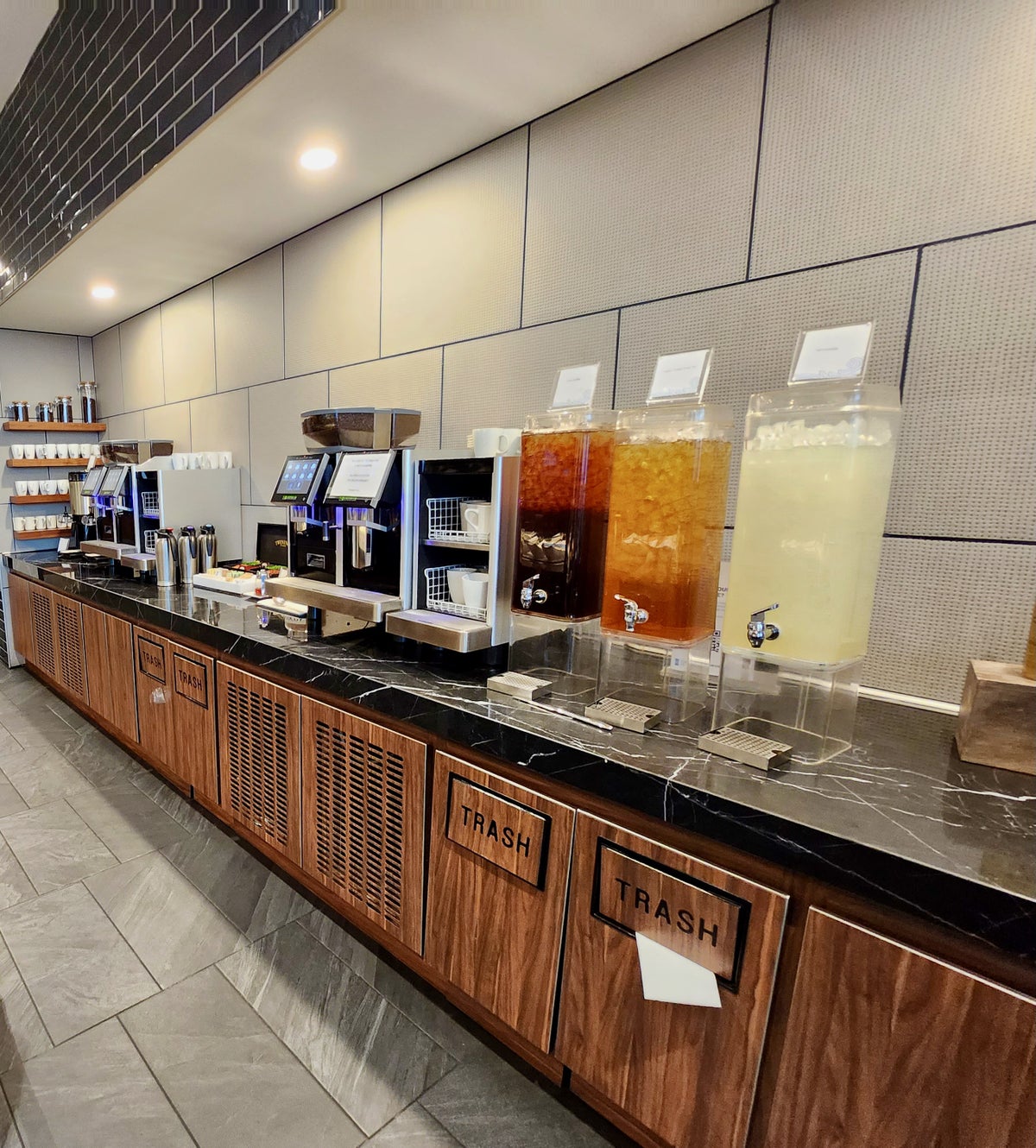 American Express Centurion Lounge Las Vegas drink station