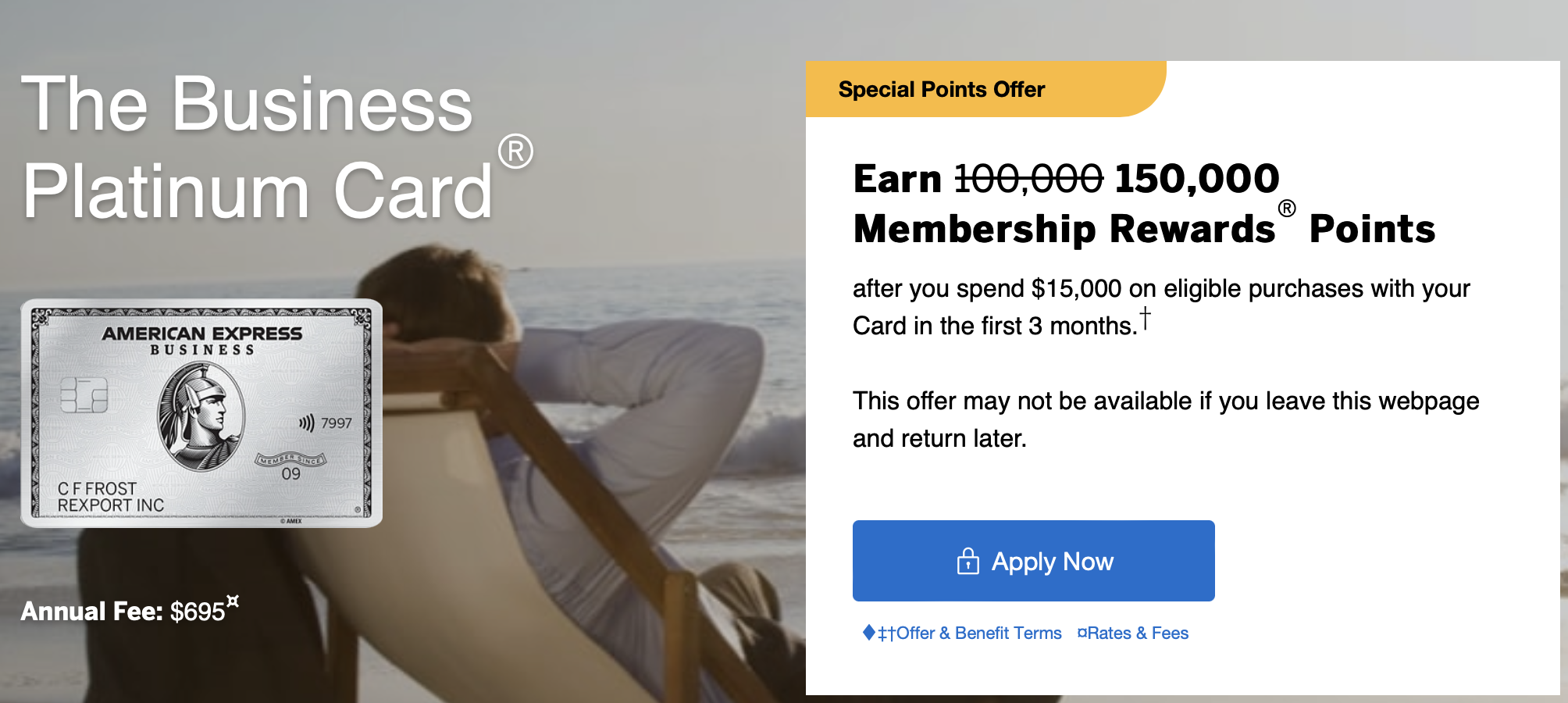 Amex Business Platinum: Get Up To 150K Sign-Up Bonus [2024]