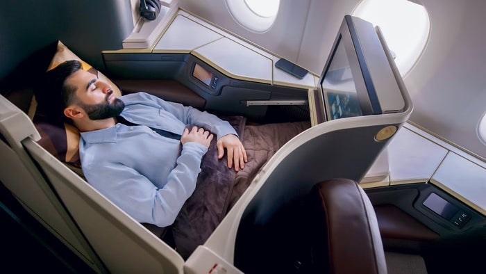 Etihad A350-1000 business class