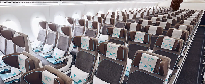 Etihad A350-1000 economy class
