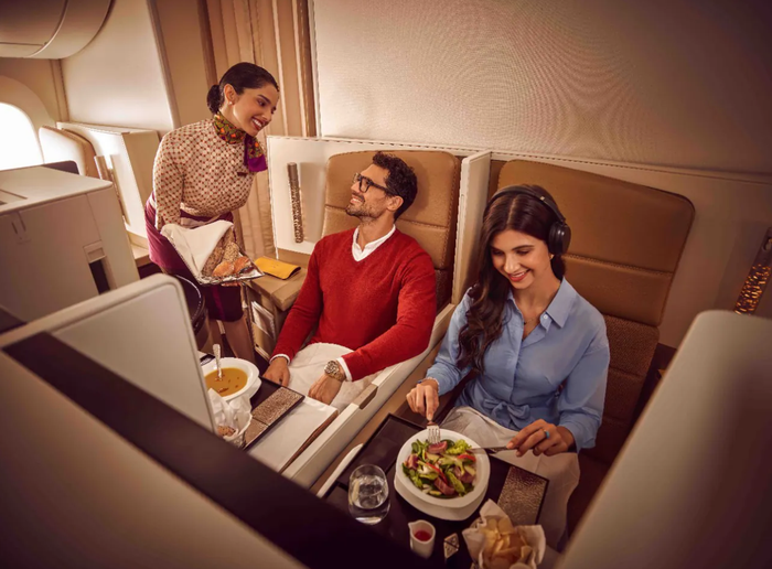Etihad business class