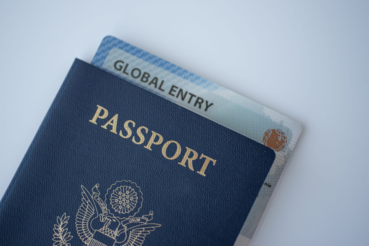 Global Entry card and passport