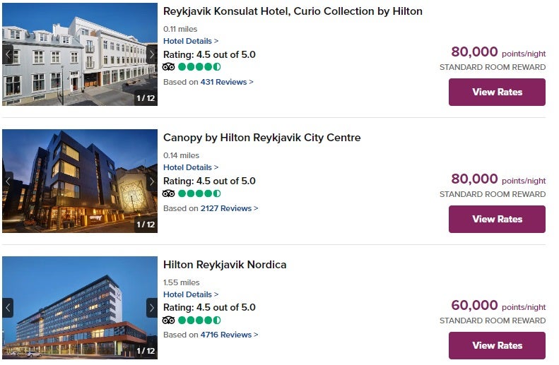 Hilton Hotels Reykjavik