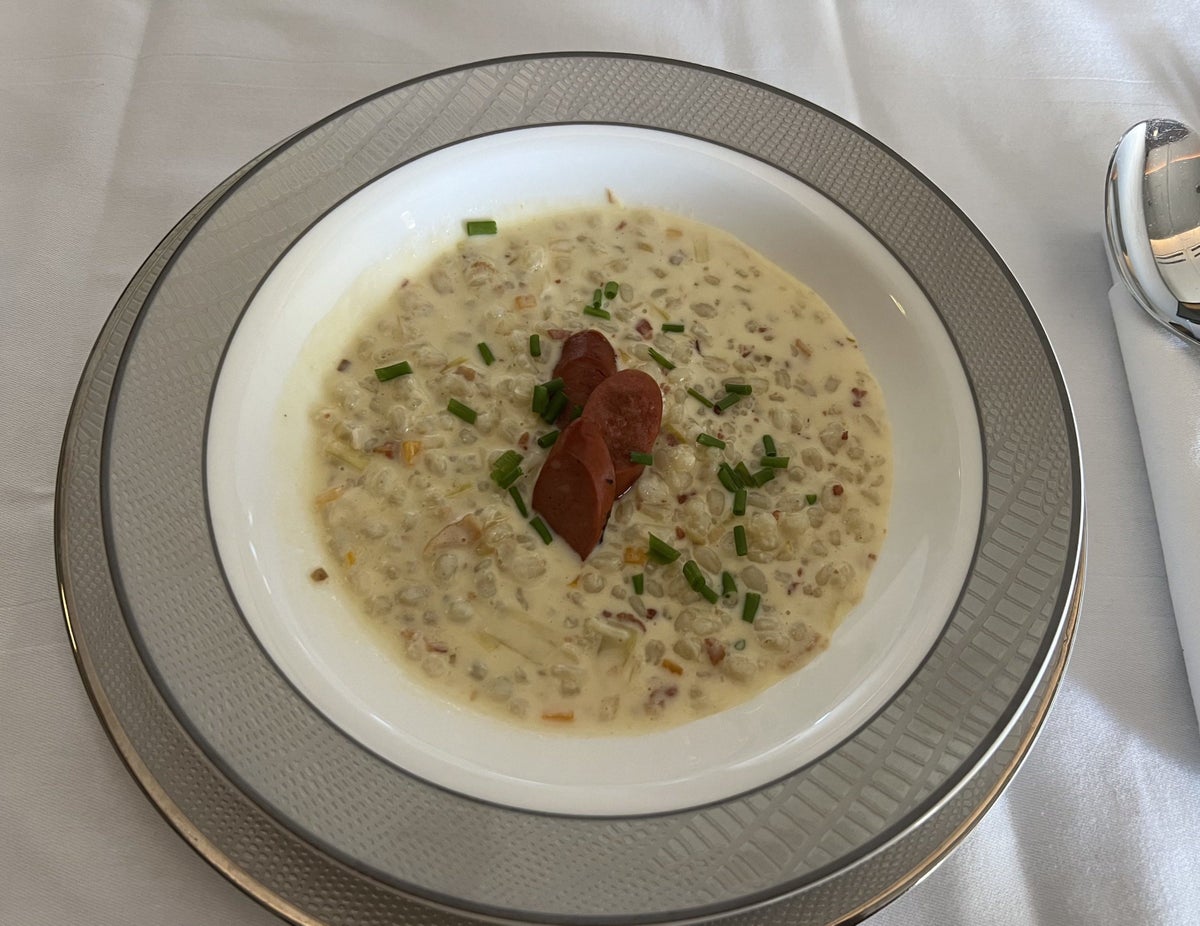 Barley soup on Singapore Suites